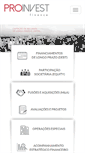 Mobile Screenshot of proinvest.srv.br